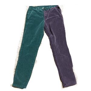 Golf Wang Corduroy Pants Rare Green/Purple Odd Future vintage Tyler creator